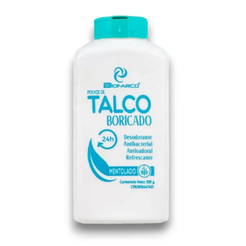 TALCO BORICADO 200GR (BIOFARCO)